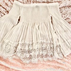 Off the shoulder top!